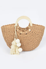 Santorini Tassel Tote Bag