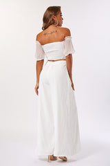 Aria Pleated Pant Set