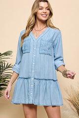 Esmeralda Denim Dress