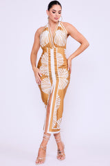 Alicia Halter Maxi Dress