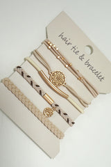 Boho Bracelet & Hair Ties