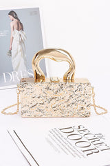 Camila Metallic Acrylic Bag