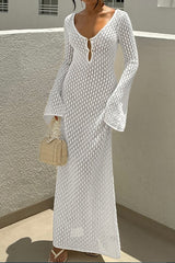 Nova Long Sleeve Beach Dress