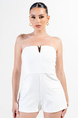 Maya Tube Top Romper