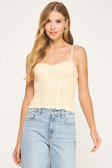 Aubrey Lace Corset Top