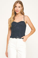 Aubrey Lace Corset Top