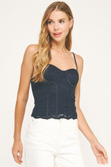 Aubrey Lace Corset Top
