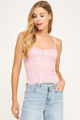 Aubrey Lace Corset Top