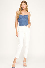 Aubrey Lace Corset Top