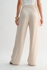 Eva Tailored Straight-leg Pants