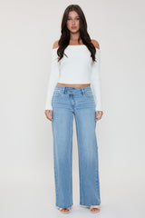Luxe Bella Wide Leg Jeans