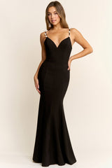 Elsie Pearl Straps Maxi Dress