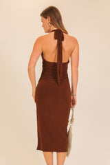 Kyra Halter Midi Dress