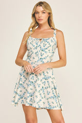 Blossom Corset Mini Dress