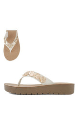Coin Thong Sandal