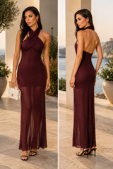 Allegra Mesh Maxi Dress