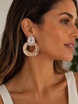 Grace Loop Drop Earrings