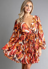 Autumn Long Sleeve Mini Dress