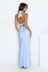 Satin Maxi Dress