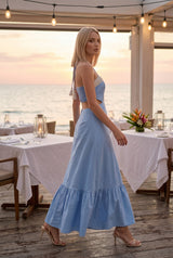 Riviera Breeze Maxi Dress