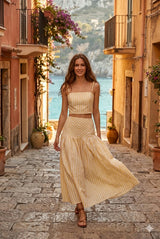 Positano Maxi Skirt Set