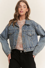 Pearl Denim Jacket