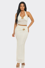 Nellie Maxi Skirt Set