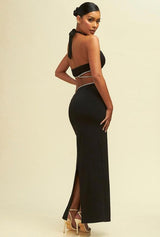 Enna Diamante Cutout Dress