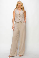 Amelie Suit Vest and Pant Set