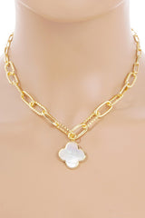 Ely Clover Necklace