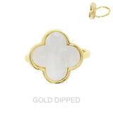 Clover Adjustable Ring