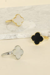 Clover Adjustable Ring