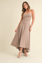 Adelle Strapless Maxi Dress