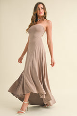 Adelle Strapless Maxi Dress