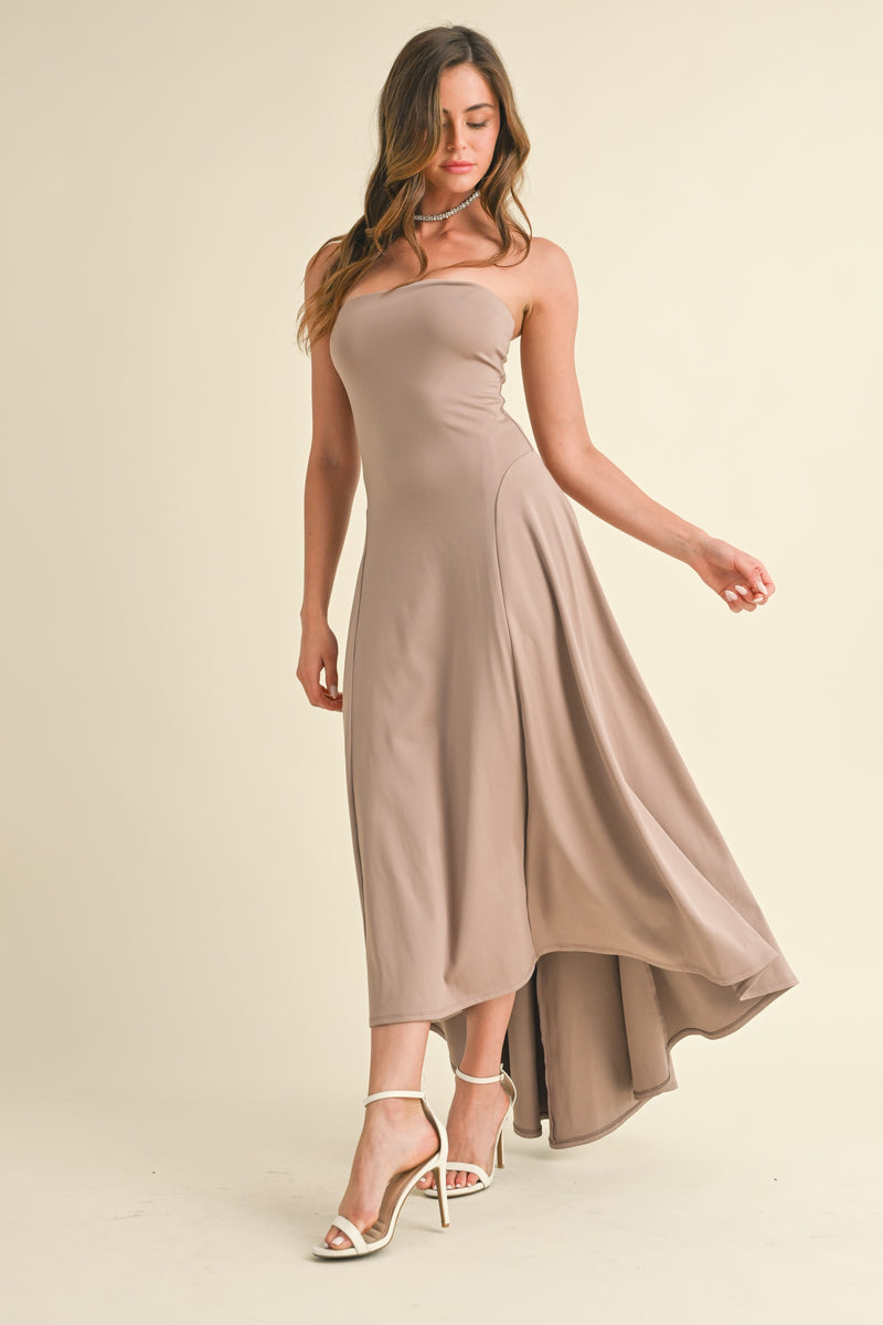 Adelle Strapless Maxi Dress