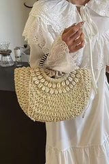 Handmade Shell Embellished Bag