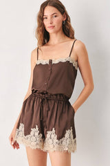 Maisy Solid Woven Romper