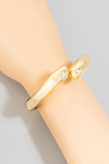 Rounded Bangle Bracelet