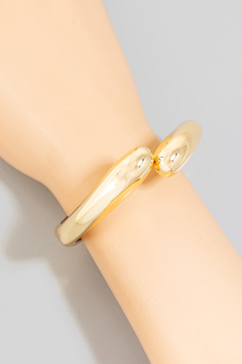 Rounded Bangle Bracelet