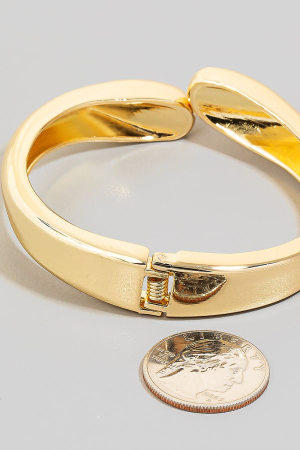 Rounded Bangle Bracelet