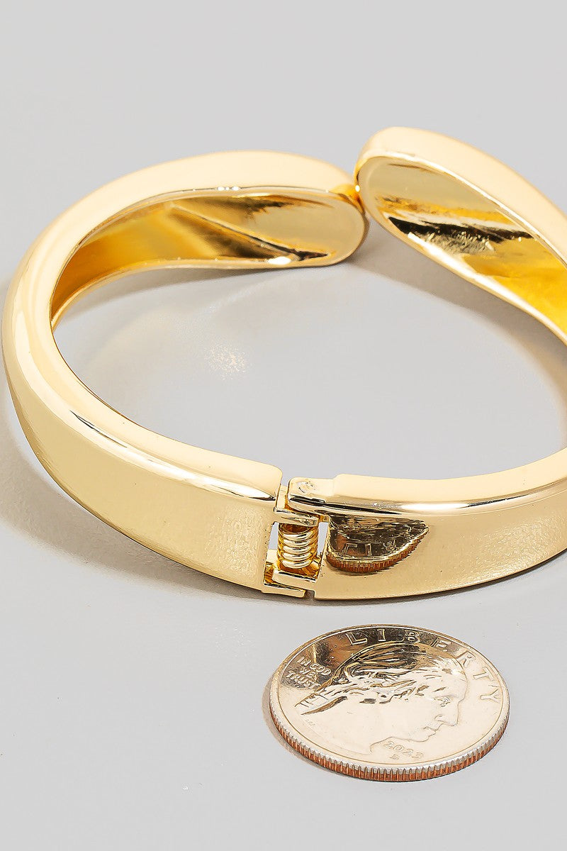Rounded Bangle Bracelet