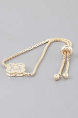 Clover Box Chain Bracelet
