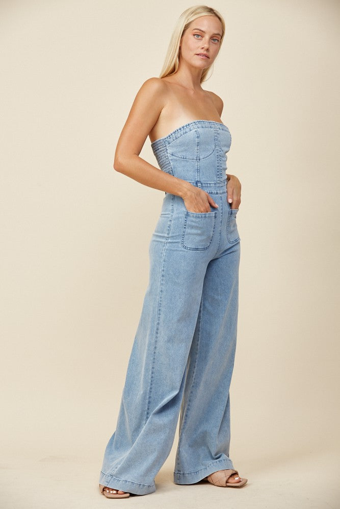 Dorene Denim Jumpsuit