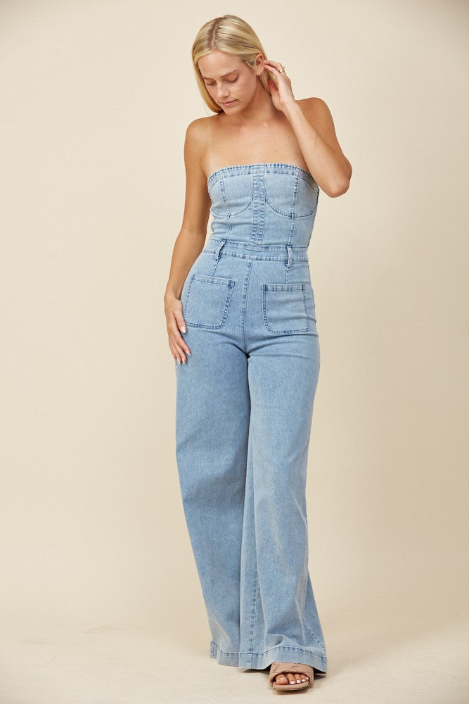 Dorene Denim Jumpsuit