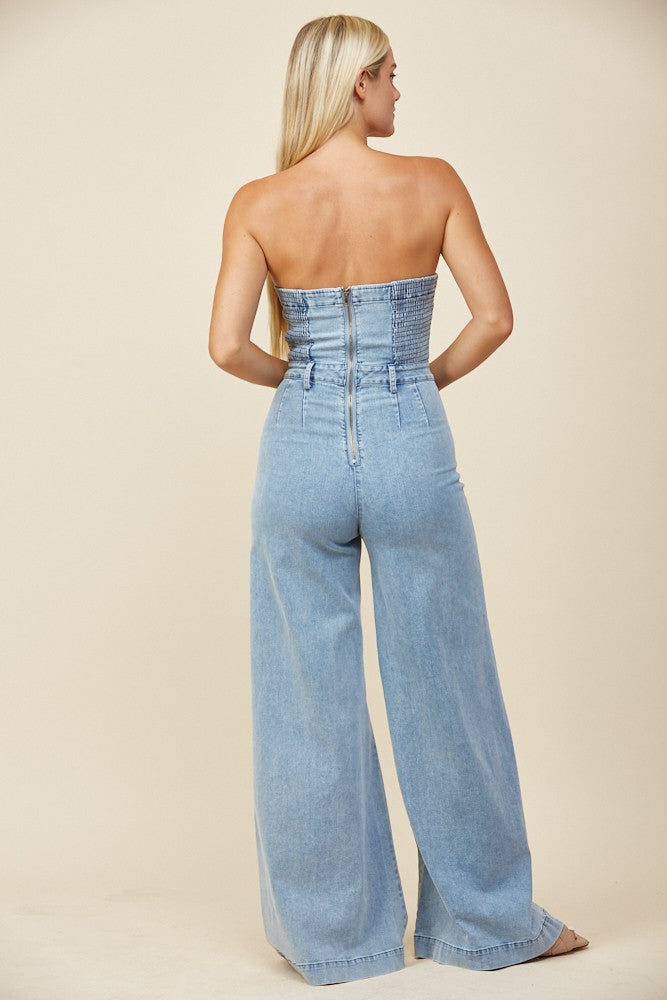 Dorene Denim Jumpsuit