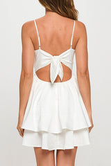 Evelyn Floral Tie Back Dress
