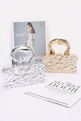 Camila Metallic Acrylic Bag