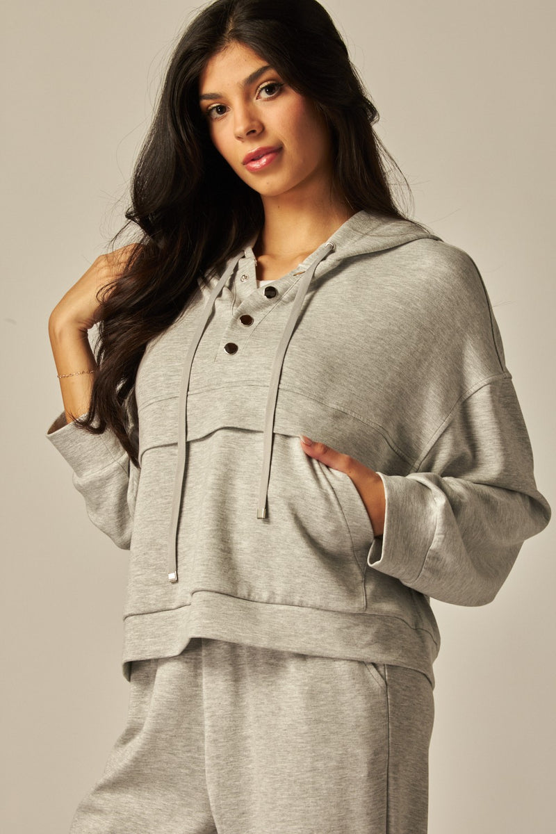 Mila Soft Pocket Hoodie and Pant Set