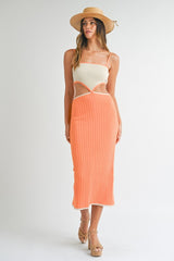Marlene Cutout Midi Dress