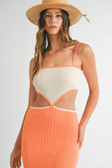 Marlene Cutout Midi Dress
